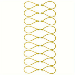 9pcs Bow Fishing Tubular Bands Replacement Rubber Band