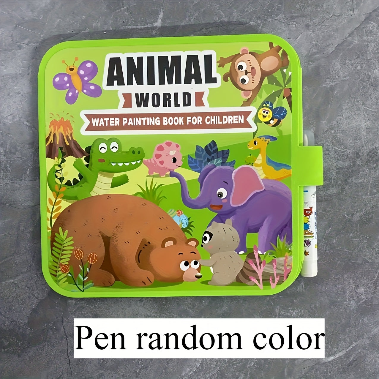 Magic Water Doodle Pad Sea Animals & Traffic Filling Book for Kids