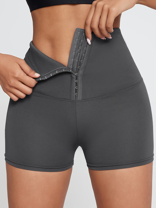 Tummy Control Yoga Shorts High Stretch Fitness Sports Shorts