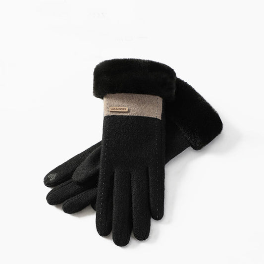 Women Winter Outdoor Thermal Anti Cold Gloves Warm And Stylist