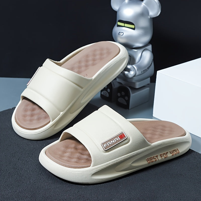 Men's Cloud Slides Pillow Slippers Comfortable Lightweight Shoes