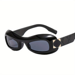 Y2K Oval Goggles UV400 Photo Booth Props Sunglasses