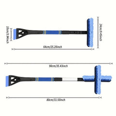 Extendable Car Ice Scraper Snow Brush Retractable Snow Shovel