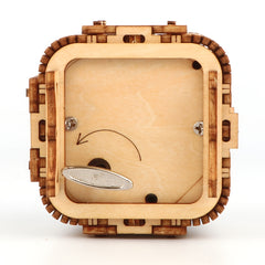 DIY Wooden Music Box Assembly Kit - Creative Gift for Girlfriend
