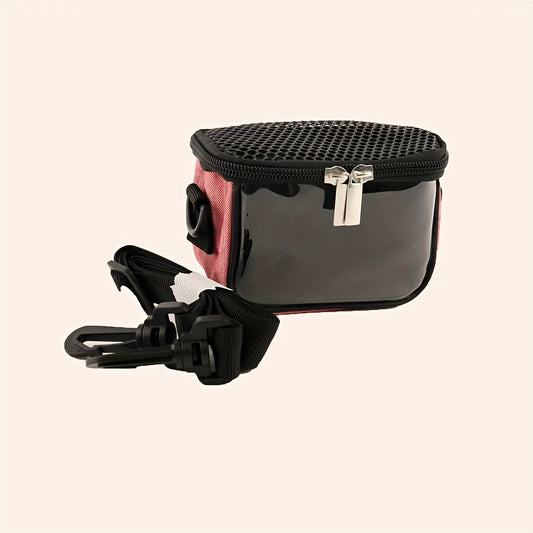 Portable Breathable Hamster Carrier Bag Adjustable Strap for Small Animals