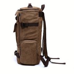 Durable Canvas Backpack with Multiple Compartments