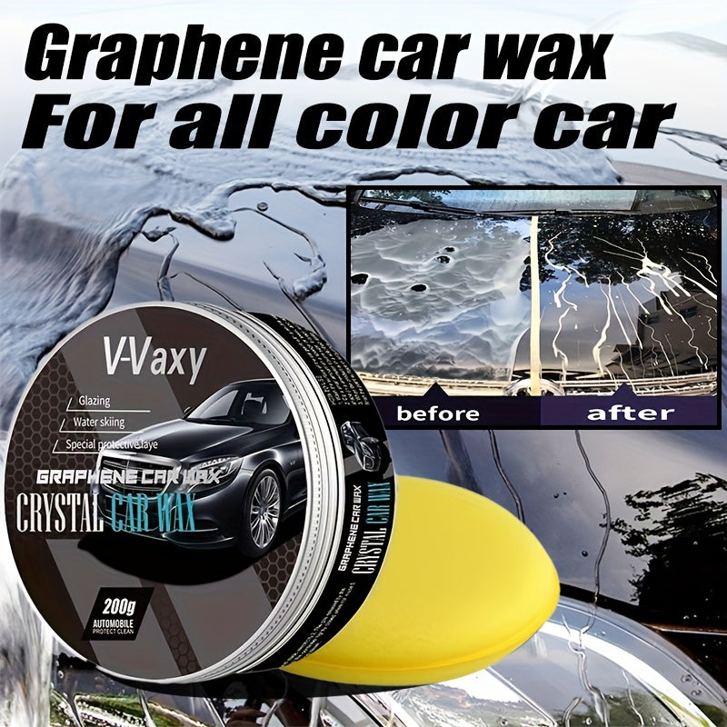 200G Graphene Car Wax Decontamination Gloss Waterproof UV Resistant