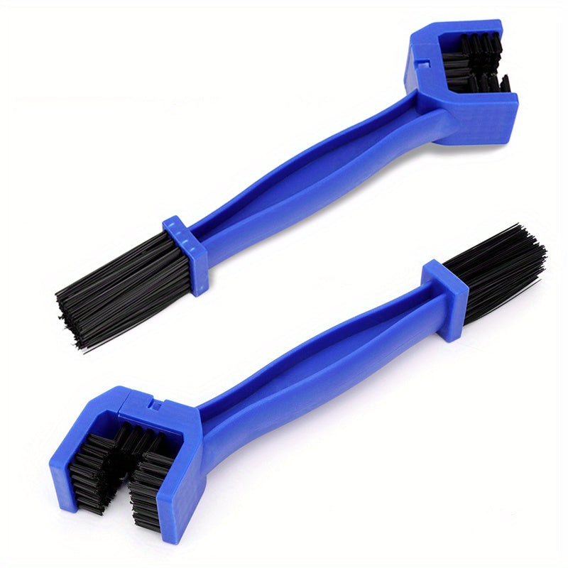 2pcs Car Motorcycle Chain Brush Tire Cleaning Brush