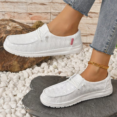 Women's Flat Mesh Loafers Casual Slip On Shoes