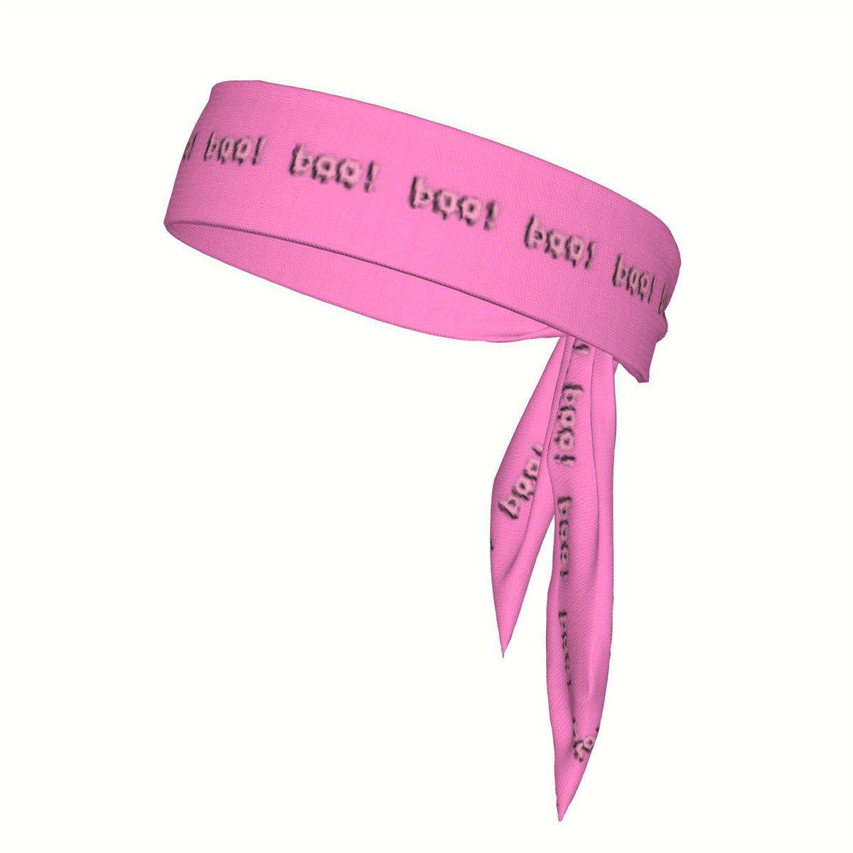 Bright Pink Non Slip Workout Headband Sweat Wicking Stretchy & Breathable