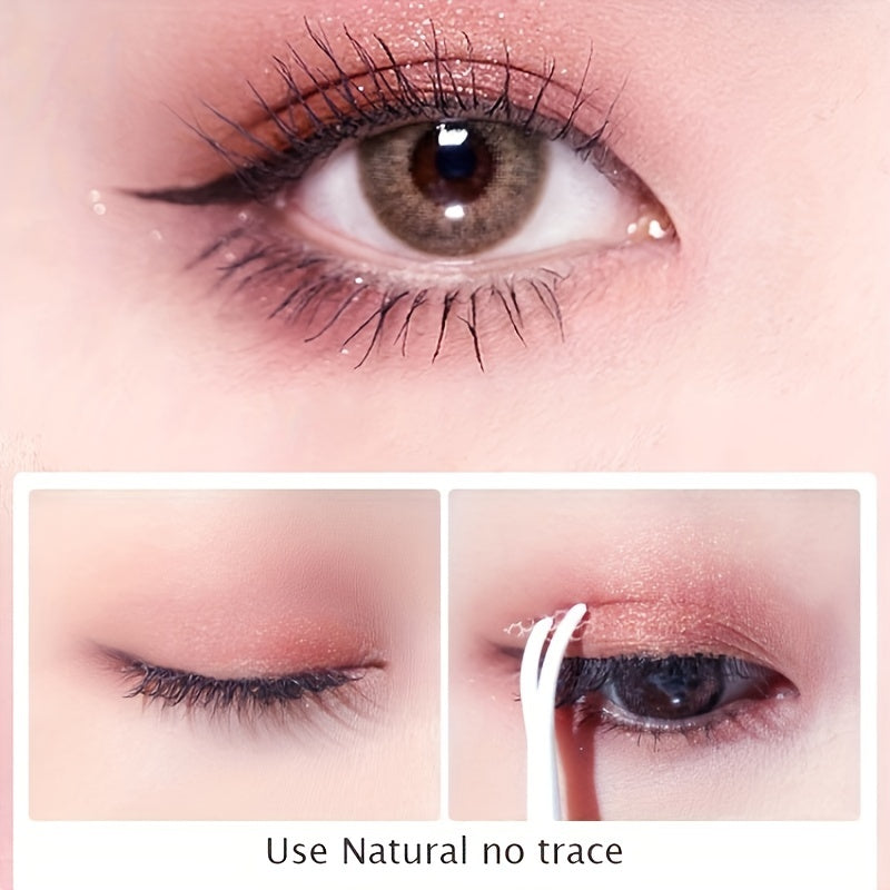 Waterproof Double Eyelid Stickers with Tweezers - Natural Adhesive Eyelid Patch