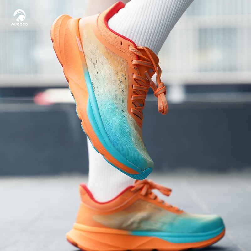 Men's Breathable Running Shoes Lace Up Comfy Soft Sole Sneakers