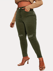  Ripped High Rise Skinny Jeans