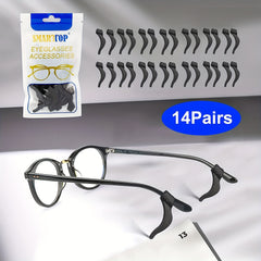 14 Pairs Anti-Slip Glasses Ear Grip Straps for Kids & Adults