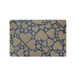 Printed Entryway Rug Decorative Front Door Mat Anti-slip Floor Mat 38x14 inches