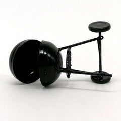 Mini Metal BBQ Grill Model Dollhouse Accessory with Realistic Detailing