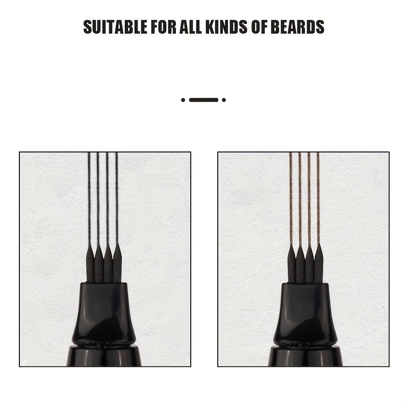 Men's Beard Care Beard Comb Beard Painting Pen Styling Beard Pen
