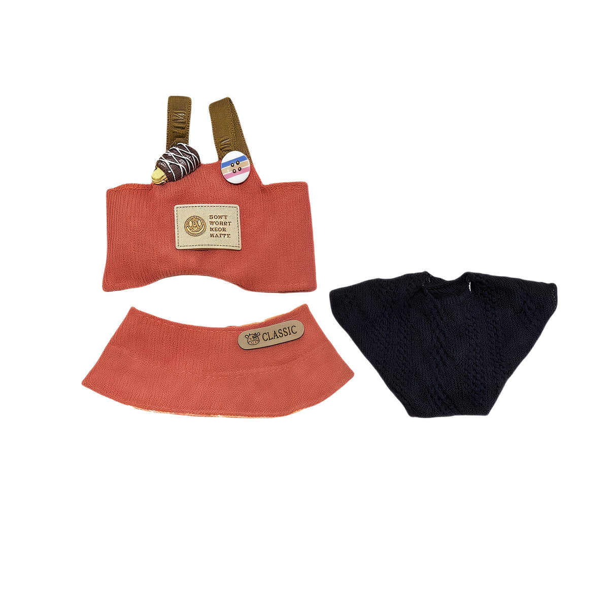 LABUBU Doll Clothes Set for 16 Inch Dolls - DIY Outfit Accessories - Gift