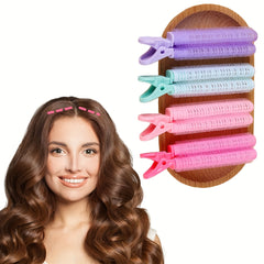 4pcs Fluffy Hair Root Clips No Heat Curls Stylish Hair Accessories