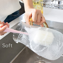 Sponge Bottle Brush Cup Brush Home Cleaning Supplies