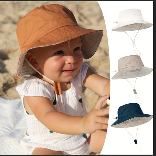 Baby Sun Hat For Boy Girl Toddler Summer Bucket Hat Kids Sun Protection