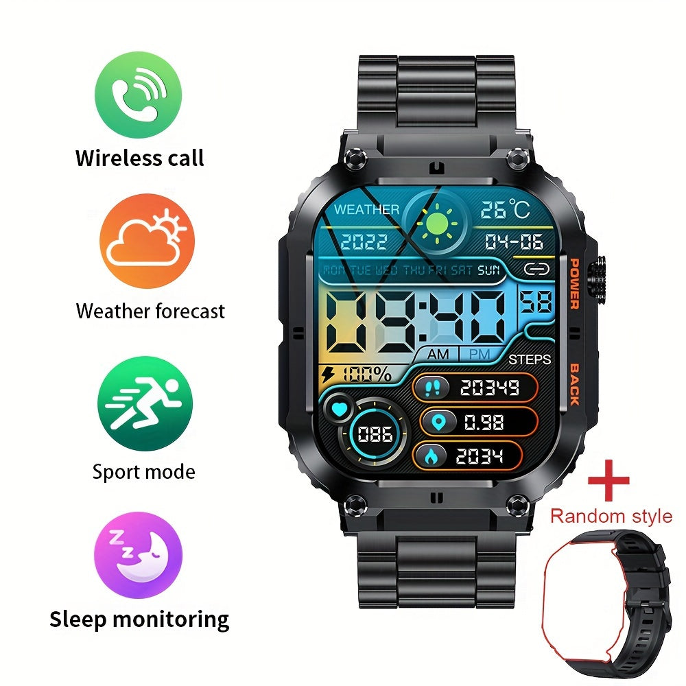 Unisex Sports Smart Watch Waterproof Dial Watch For Activities Tracker