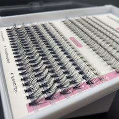 240pcs 10D 20D Cluster Lashes DIY Eyelash Extension C Curl Faux Mink 8-12mm