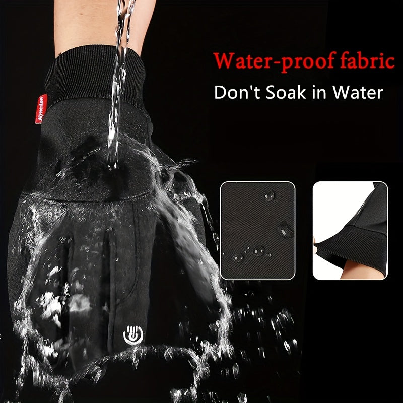 Winter Waterproof Windproof Warm Gloves for Outdoor Sports