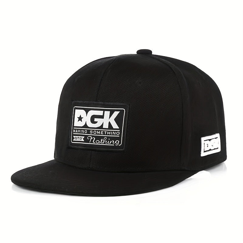 Men's Camo Flat Brim Hat Baseball Cap Sun Hat