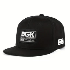 Men's Camo Flat Brim Hat Baseball Cap Sun Hat