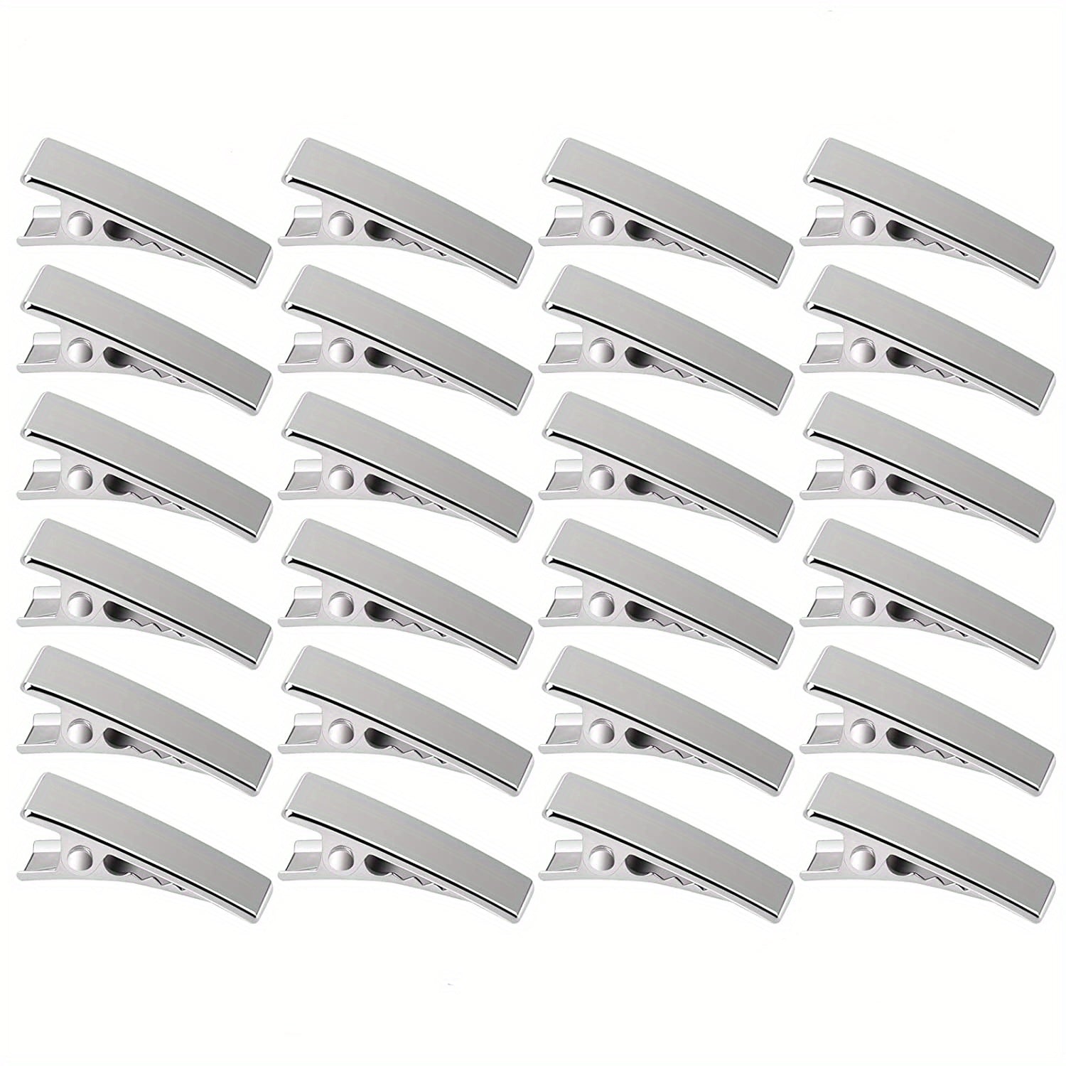 24Pcs Metal Duck Billed Hair Clips for Women Salon Hair Acces