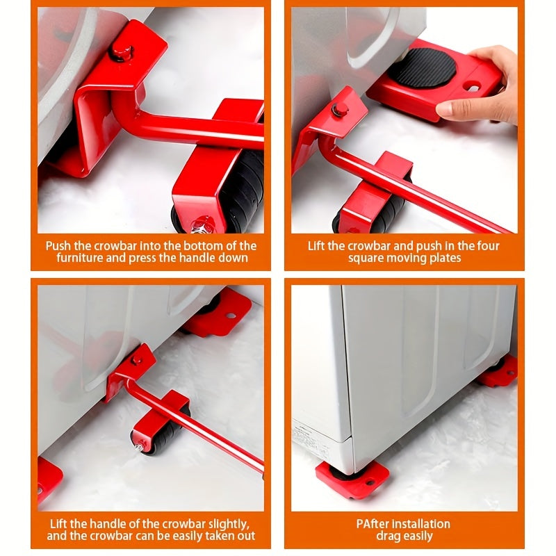 Moving Device Set Heavy Object Furniture Lifter Tool Set