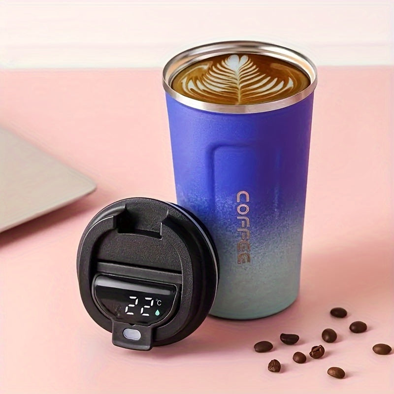 500ml Leakproof Stainless Steel Water Bottle Gradient Insulated Cup