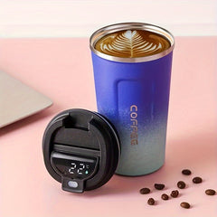 500ml Leakproof Stainless Steel Water Bottle Gradient Insulated Cup