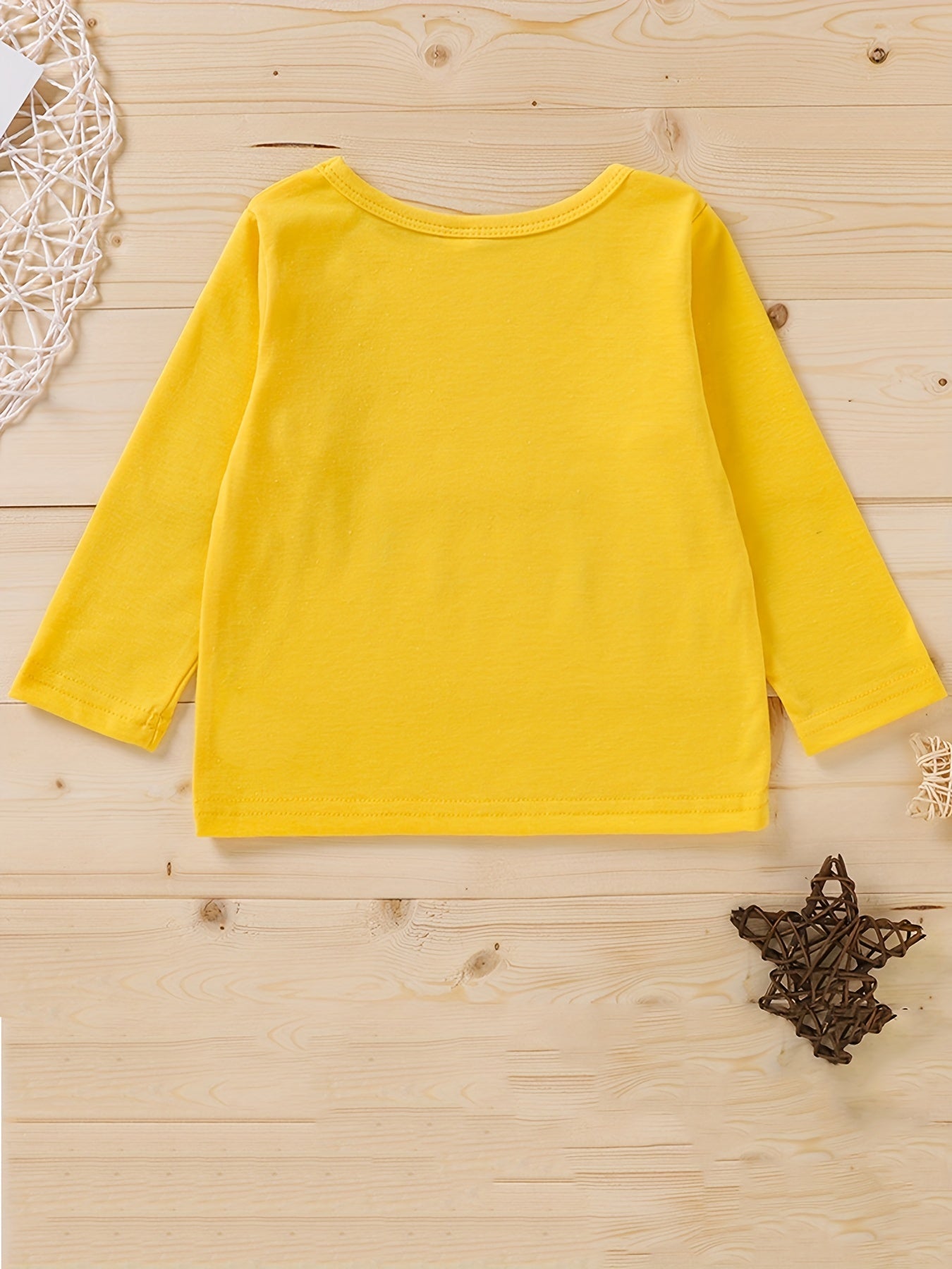 Kid's All Match Round Neck Pullover Top Long Sleeve Casual Sweatshirt