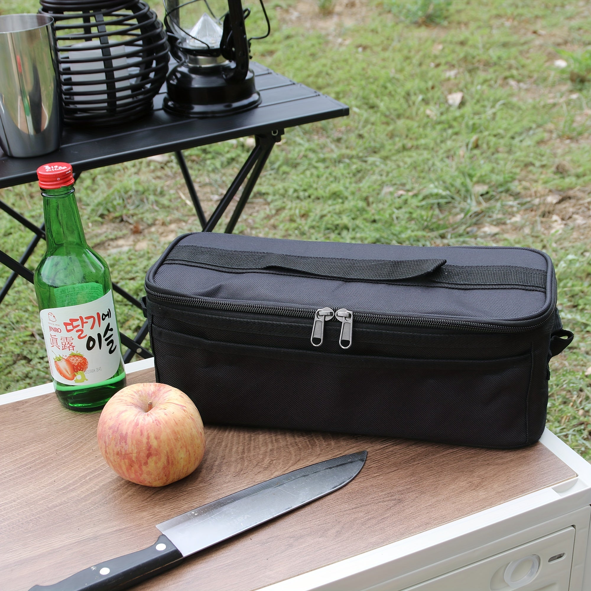 Durable Tableware Bag for Camping and Picnic