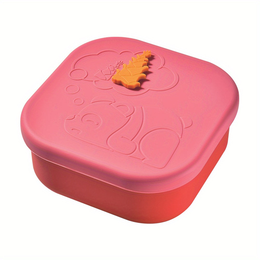 Portable Silicone Lunch Box Leakproof Container