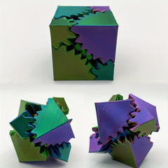 Colorful Square Gear Ball Toy Relaxation