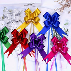 10pcs Colorful Golden Onion Pull Flower Christmas Gift Packaging