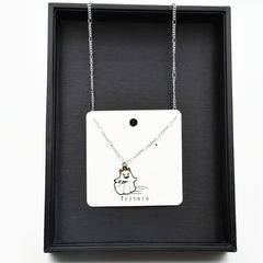 Halloween Ghost Dress Up Necklace for Girls