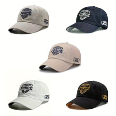 Men's Outdoor Baseball Cap Sunscreen Peaked Cap Adjustable Sunshade Sports