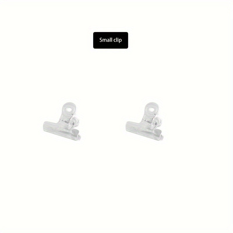10 Pcs Storage Folder Label Office Supplies Metal Spring