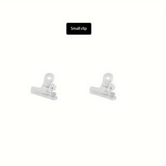 10 Pcs Storage Folder Label Office Supplies Metal Spring
