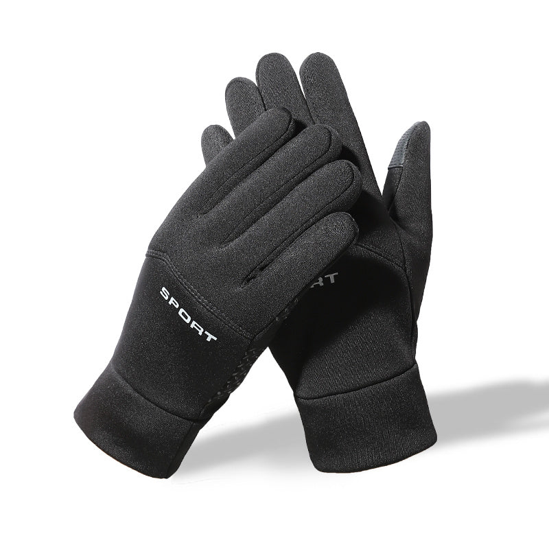 Warm Fleece Sports Gloves for Autumn/Winter