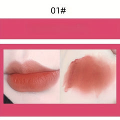 6pcs Lip Makeup Set Gift Boxes Matte Lip Glaze Gloss Lotion Necklace