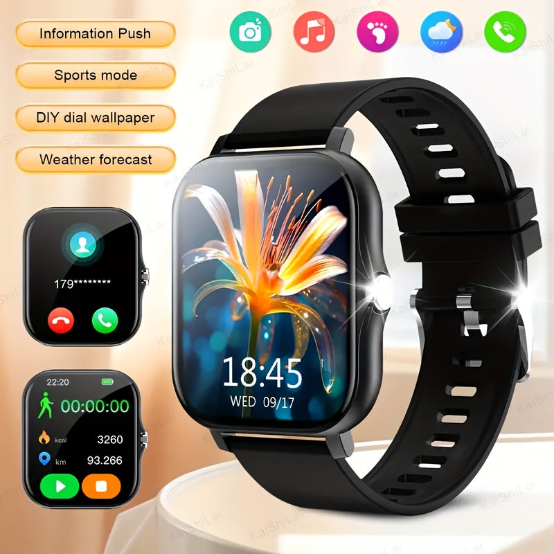 1.83 inch HD Touch Screen Sports Smartwatch - Call Dialing, Step & Calori