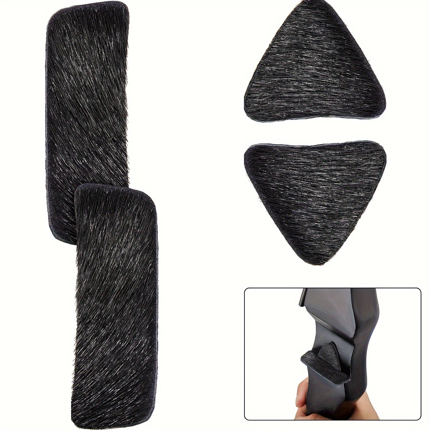 4pcs Archery Arrow Rest Pad Adhesive Patch Recurve Bow Arrows Sticker