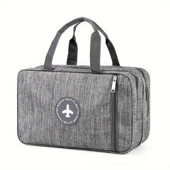 Double Layer Toiletry Bag for Men Women