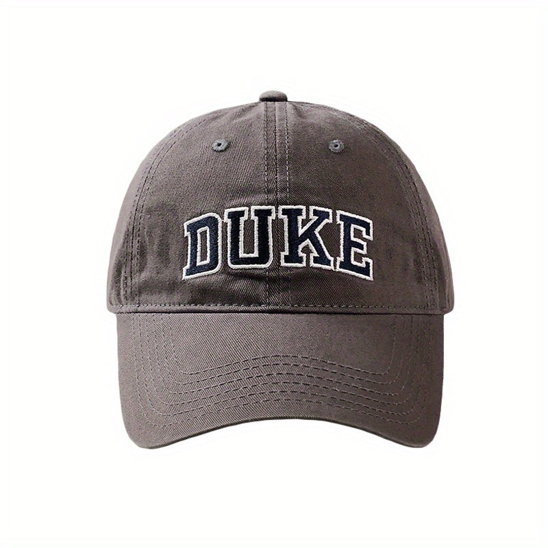 Mens Baseball Caps Adjustable Sunshade Alphabet Peaked Cap
