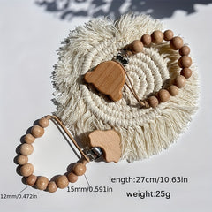 Beech Pacifier Chain Anti-drop Holder Clip